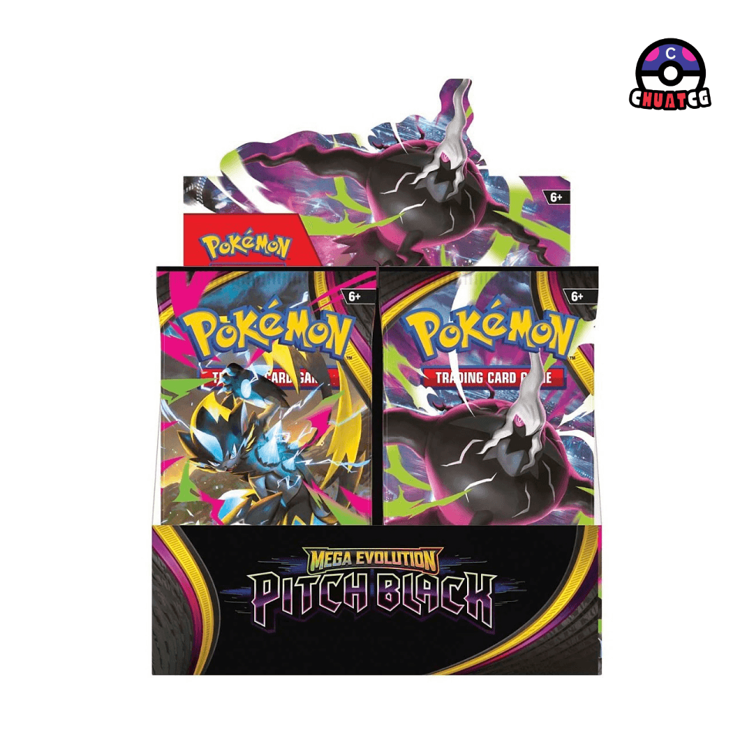 Pokemon Mega Evolution ME5 - "Pitch Black" Booster Box